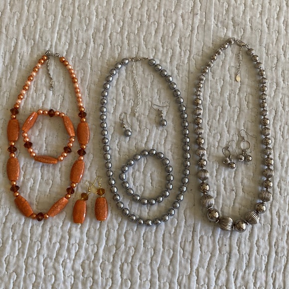 Handmade-Only Fantacy. Set of 3 necklaces - Picture 1 of 4